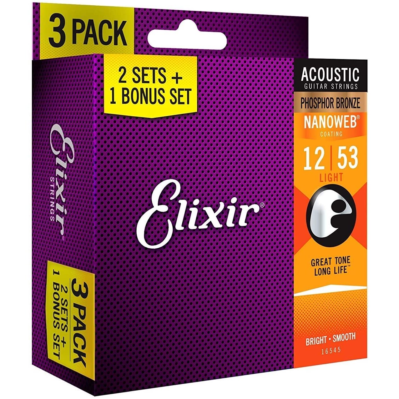 elixir acoustic guitar strings nanoweb