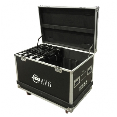 ADJ AV6FC Road Case for eight AV6 Video panels