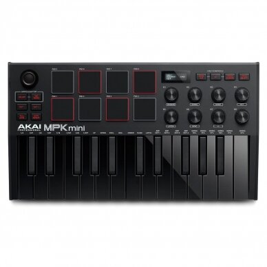 AKAI MPK MINI MK3 BLACK EDITION COMPACT KEYBOARD AND PAD CONTROLLER