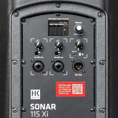 AKTYVI GARSO KOLONĖLĖ HK AUDIO SONAR-115XI 4