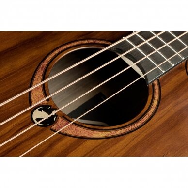 LAG SAUVAGE-BCE ACOUSTIC-ELECTRIC BASS JUMBO CUTAWAY GUITAR 5