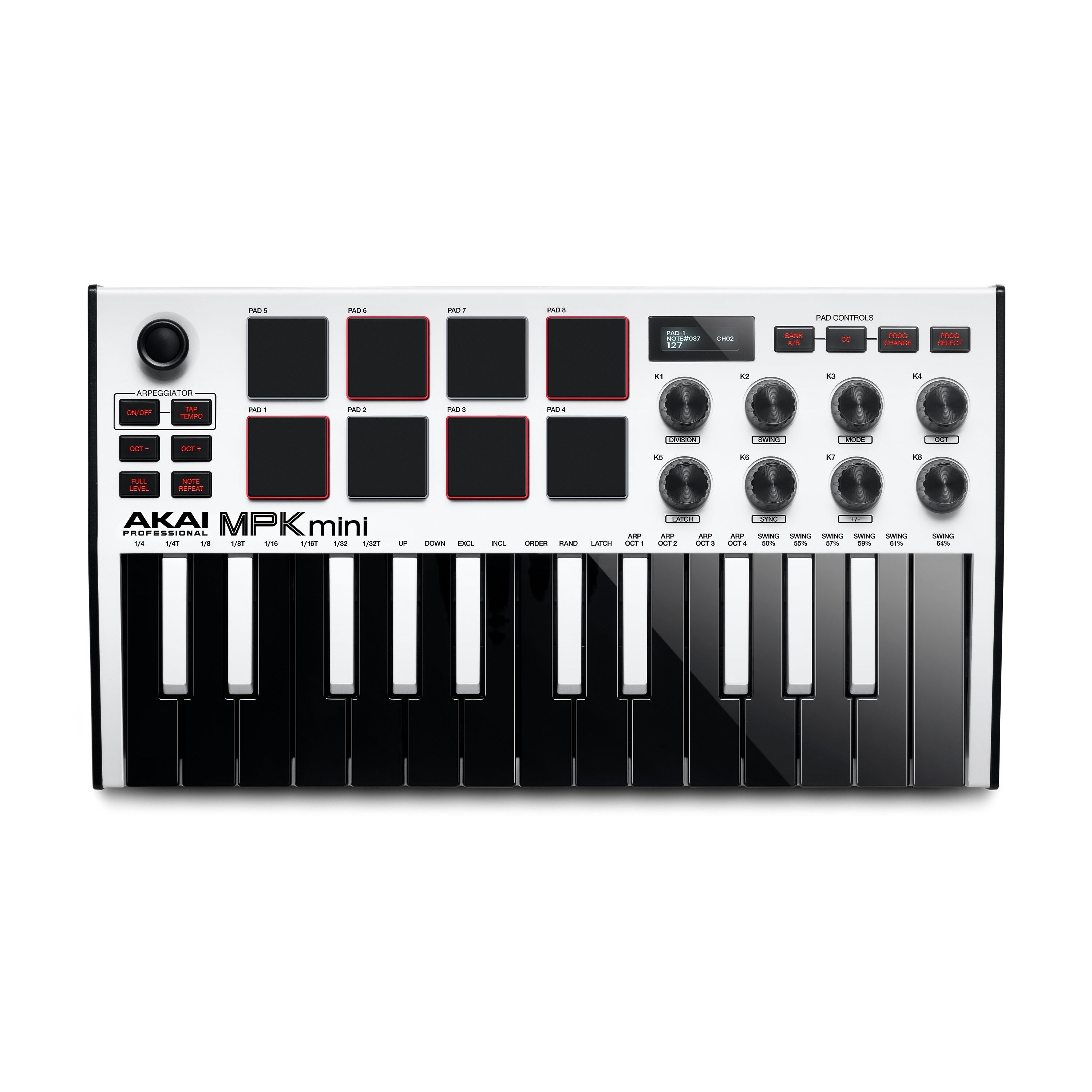 akai mpk mini pads