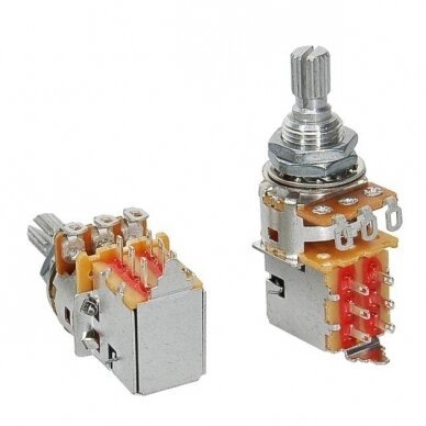 ALPHA ALPP500-A52 PUSH-PULL 500K AUDIO POTENTIOMETER