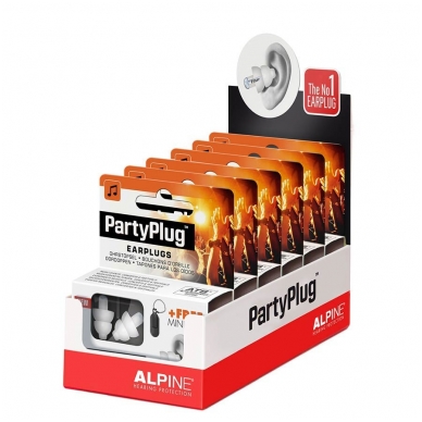 Alpine ALP-PP/WH - PartyPlug earplugs 4