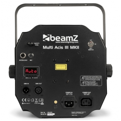 BeamZ Multi Acis III LED with Laser and Strobe 153.670 2