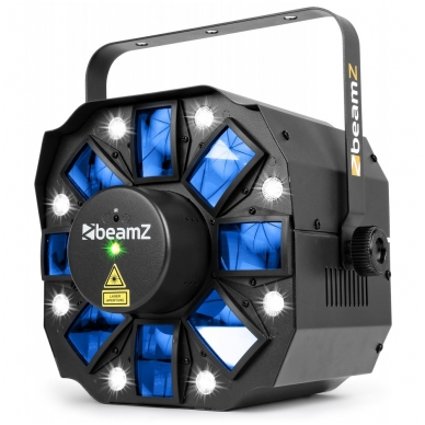 BeamZ Multi Acis III LED with Laser and Strobe 153.670 1