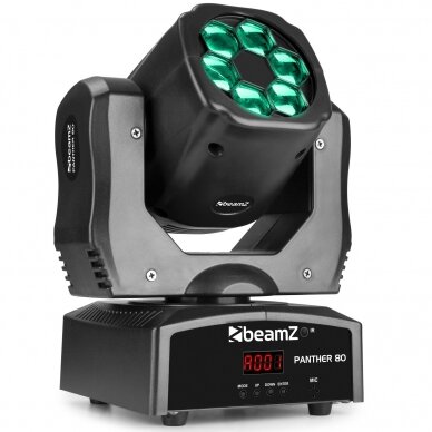 BEAMZ PANTHER 80 LED JUDANTI GALVA DMX IRC 150.440