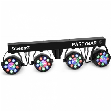 BeamZ Partybar3 4x PAR with Magic Ball 153.240 1