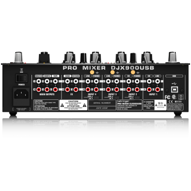 Behringer Pro Mixer DJX-900USB 4-CH DJ Mixer 1