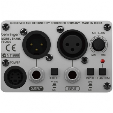 Automatic Feedback Destroyer - Behringer SHARK FBQ100 3