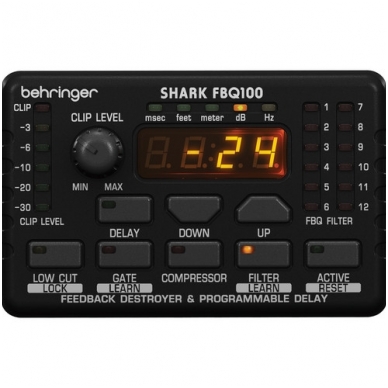 Automatic Feedback Destroyer - Behringer SHARK FBQ100