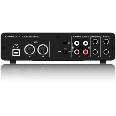 Garso plokštė - Behringer U-Phoria UMC-204HD 2