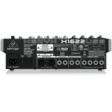 Analoginis mikšerinis pultas - Behringer XENYX-X1622USB 2