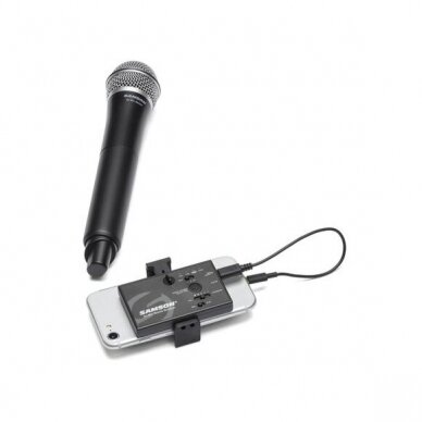 Bevielis mikrofonas - Samson - Go Mic Mobile Handheld 2