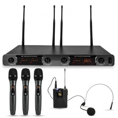 NN WMIC4 WIRELESS MICROPHONE SYSTEM