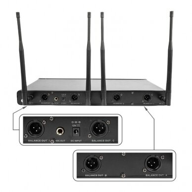 NN WMIC4 WIRELESS MICROPHONE SYSTEM 6