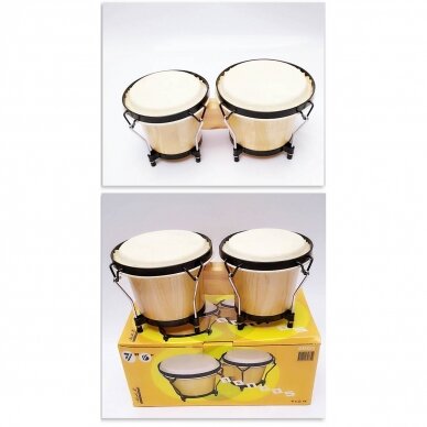 KERA AUDIO JDB-106-D BONGO DRUM SET 4