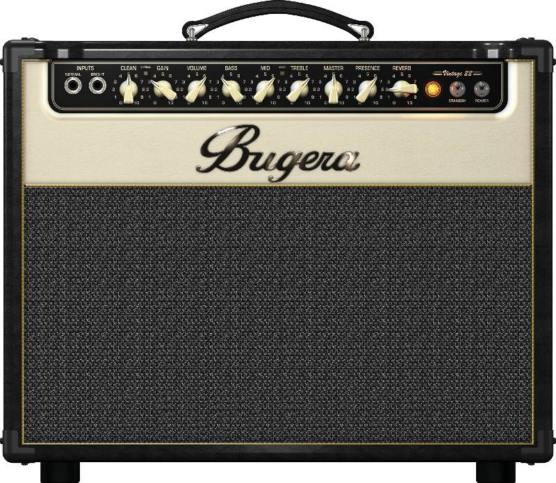 bugera v22 infinium 22w 1x12 all tube guitar combo amp