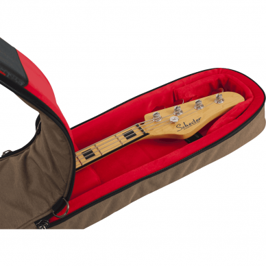 DĖKLAS BOSINEI GITARAI GATOR CASES GT FOR BASS GUITAR BROWN (RUDAS) 8