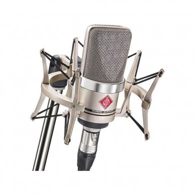 DIDELĖS DIAFRAGMOS MIKROFONAS NEUMANN TLM102Stu