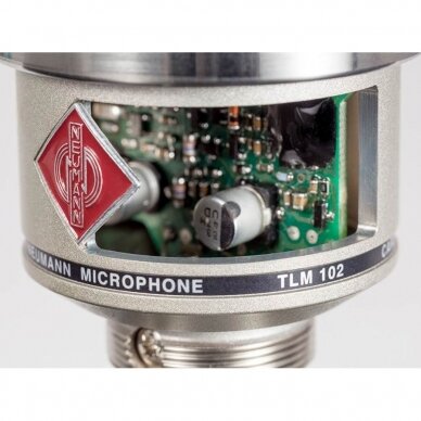 DIDELĖS DIAFRAGMOS MIKROFONAS NEUMANN TLM102Stu 5