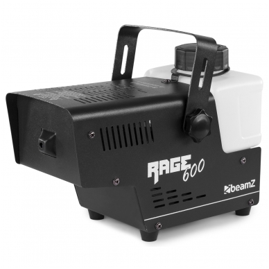 SMOKE MACHINE WITH WIRELESS CONTROLLER - BEAMZ RAGE 600W 160.702 2