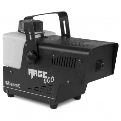 SMOKE MACHINE WITH WIRELESS CONTROLLER - BEAMZ RAGE 600W 160.702 1