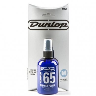 DUNLOP P6521 PLATINUM 65 POLISH WITH 18 CM CLOTH