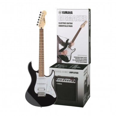 ELEKTRINĖ GITARA SU PRIEDAIS YAMAHA EG-112GPII JUODA