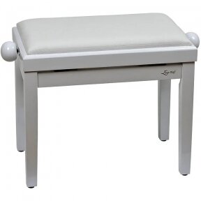 EVER PLAY PB-9A GLOSS WHITE WHITE TOP PIANO BENCH