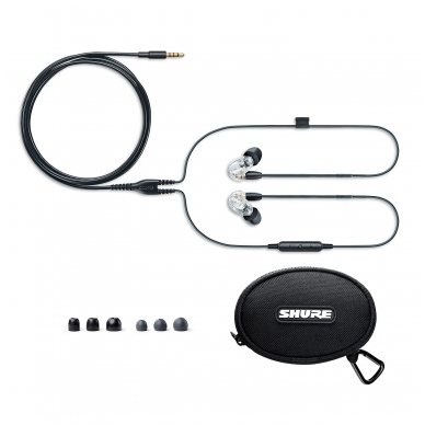 Garsą izoliuojančios ausinės - Shure SE215-CL-UNI-EFS 2