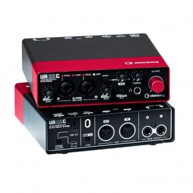 Garso Įrašymo komplektas - Steinberg UR-22C RD Recording Pack 5