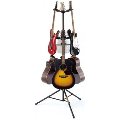 Hercules GS-526B 6-PC Auto Grip System Guitar Stand 1