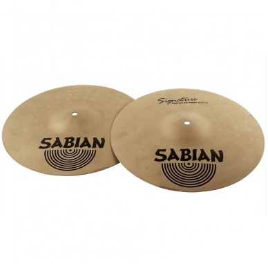 Hi-Hat tipo lėkštės Sabian 14" Signature Encore