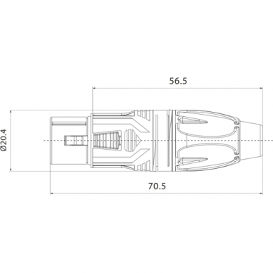 ROXTONE DMXX200L10 XLR FEMALE - XLR MALE 10 M 4