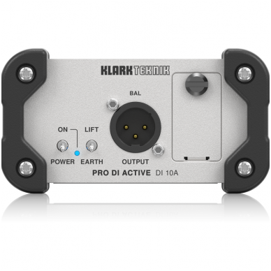 Klark Teknik PRO DI ACTIVE DI 10A - Active DI Box with MIDAS Transformer, Extended Dynamic Range and Phantom/Battery Operation 3