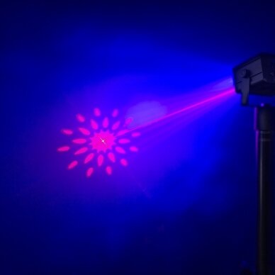 LAZERINĖ SISTEMA SU BATERIJOMIS BEAMZ ATHENA RG GOBO 152.616 9