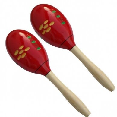 KERA AUDIO M2 RED MARACAS (PAIR)