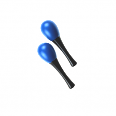 KERA AUDIO M22 MARACAS VARIOUS COLOURS (1 PAIR)