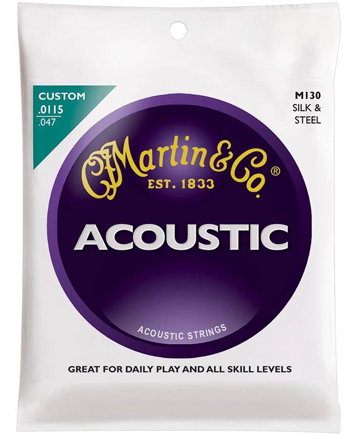 martin silked strings