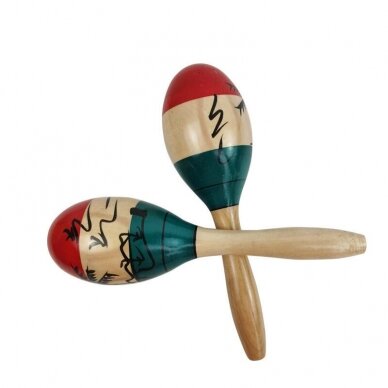 KERA AUDIO M1 WOODEN MARACAS (1 PAIR)