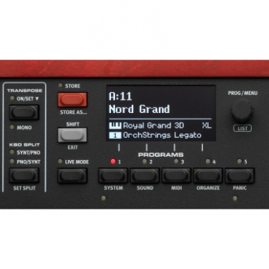 NORD GRAND 88-NOTE KAWAI HAMMER ACTION 7