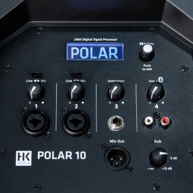 PA BOKŠTINĖ SISTEMA SU DĖKLAIS HK AUDIO POLAR 10 13