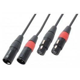 PD Connex Cable 2xXLR Male-2xXLR Female 6.0m 177.054