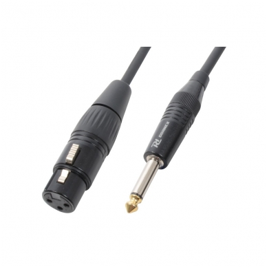 PD CONNEX - CABLE XLR FEMALE/6.3 MONO 6M BLACK 176.452