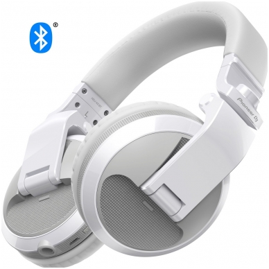 Pioneer HDJ-X5BT-W  - DJ headphones with Bluetooth wireless technology (white)