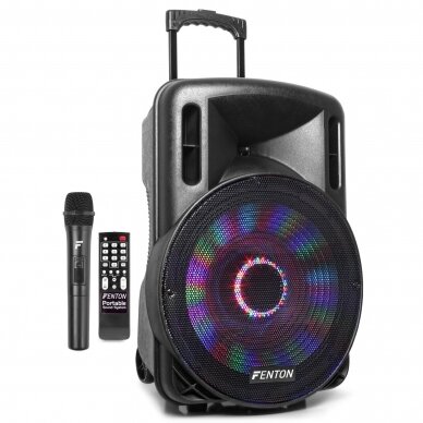 PORTATYVI GARSO KOLONĖLĖ FENTON FT15LED 15" 800W 170.093