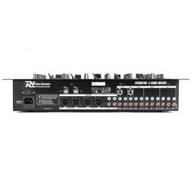 Power Dynamics PDZM700 6 Channel Installation Mixer USB 4 zones 172.750 3