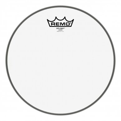 REMO DIPLOMAT 10" CLEAR plėvė būgnui