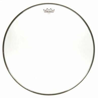 REMO EMPEROR 20" CLEAR plėvė bosiniam būgnui